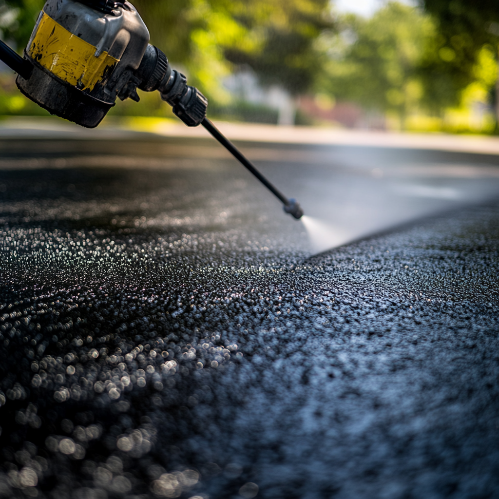 Professional asphalt compaction technique ensuring long-lasting Berkeley driveways